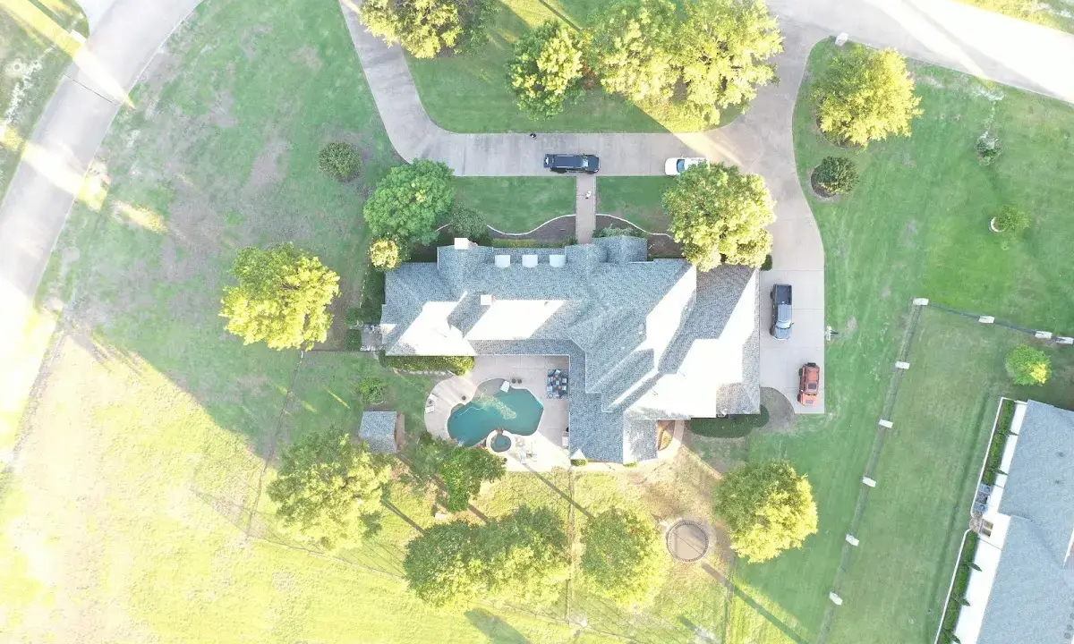 New shingle roof installation on a home in Jackson